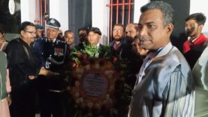 Tributes Paid to Language Martyrs in Kishoreganj