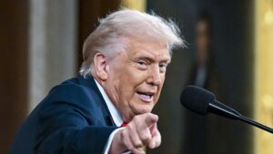 Donald Trump Announces Military Action Claim Against Iran