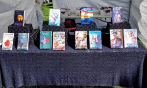 Author Showcases Books at Frontier Days in Charlotte, Michigan